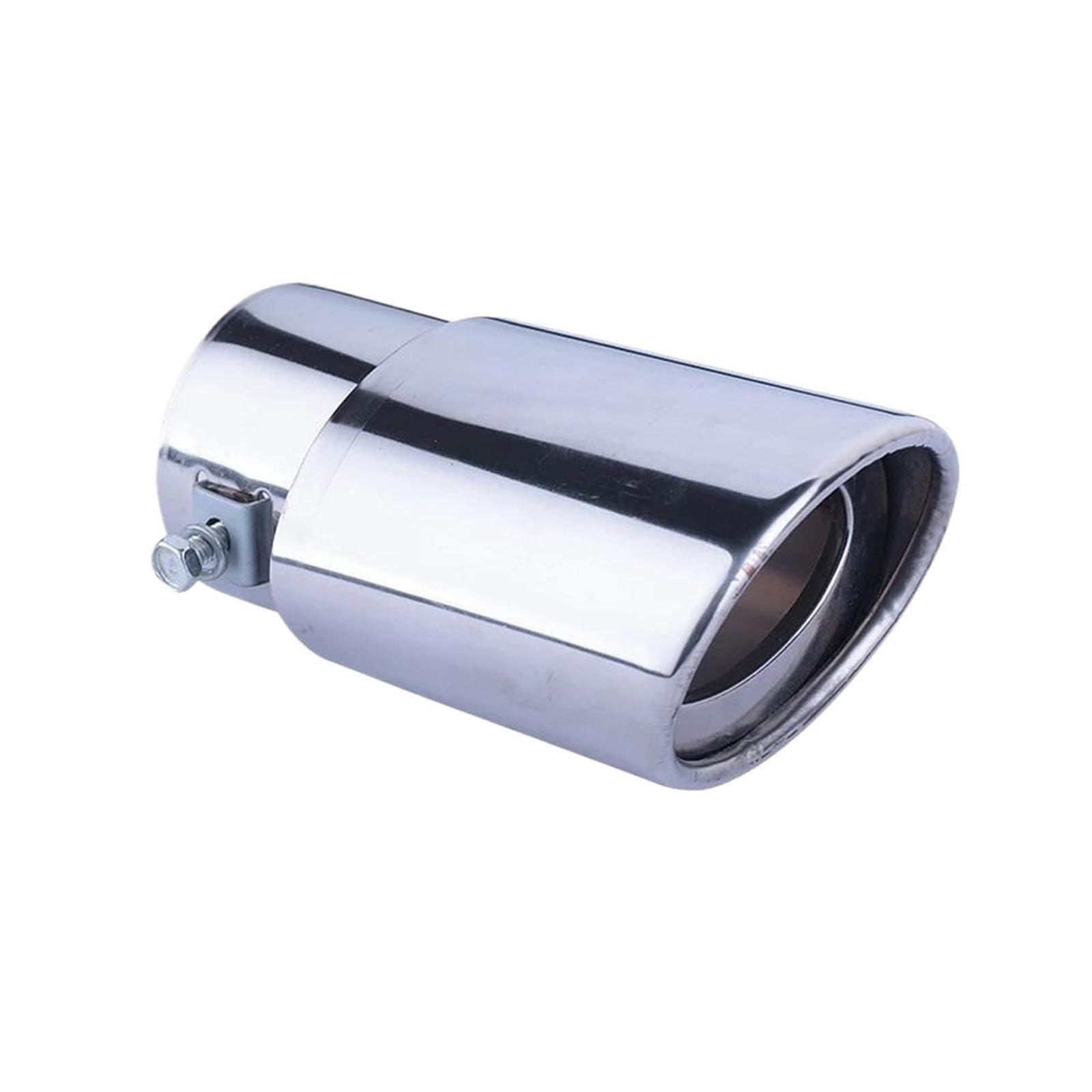 Dysza wydechowa samochodu, końcówka rury wydechowej, rura, dla Renault Kadjar HA HL 2015-2020 76mm trwała tłumika akcesoria(A-silver)