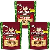 3x150g Plant Based Mature Cathedrals Cheddar Grated Cheese Dairy Free (3x150g)