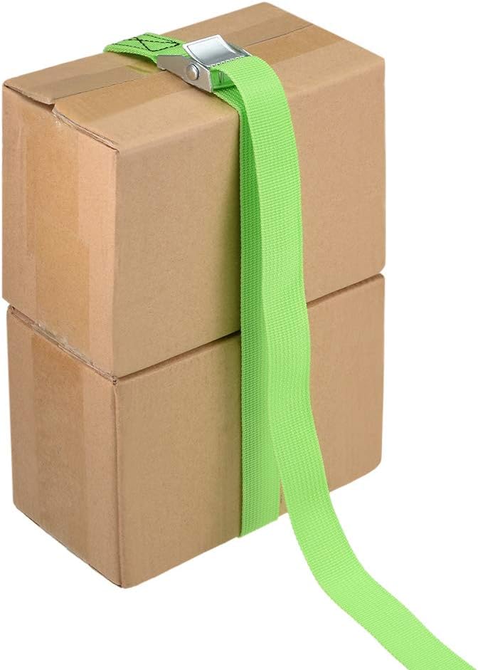 Black Friday - 50% OFF uxcell Cam Buckle Tie Down Lashing Strap 4.5Mx25mm 250Kg Load Cap Polypropylene for Moving Cargo, Green, Pack of 2 Greatest Product uxcell Cam Buckle Tie Down Lashing Strap 4.5Mx25mm 250Kg Load Cap Polypropylene for Moving Cargo, Green, Pack of 2