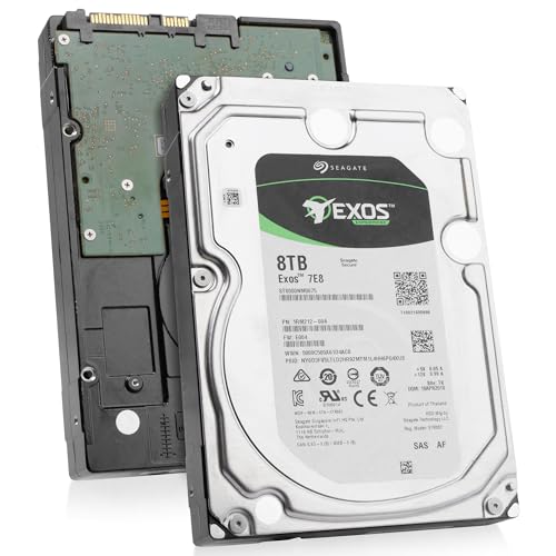 Image of Seagate Exos 7E8 8TB 7200 RPM Nearline SAS 3.5-Inch Enterprise Hard Drive (ST8000NM0075) (Renewed)