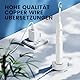 USB 4100 Ladegerät Kompatibel mit Philips Sonicare Elektrische Zahnbürste 5500 5300 4100 3100 2100 1100 Ladestation Ladekabel mit Netzadapter