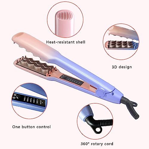 Plancha para Cabello con Tecnología 3D Ripples y Temperatura Ajustable miniatura 5