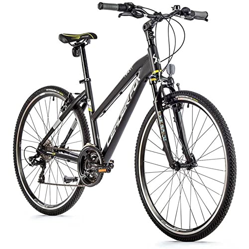 Leaderfox 28'' Zoll Crossrad Leader Fox Away Lady Trekking Fahrrad 21 Gang schwarz Rh 50cm,...