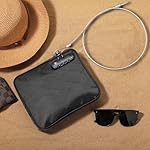 Beach Locking Bag, 9x7.5 Inch Portable Safe for Phone, Wallet, Keys | Anti-Theft Locking Travel Pouch for Pool, Vacation (Black) - Image 2