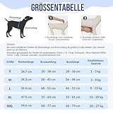 Eyein Hundebody Nach Op, Atmungsaktiver und bequemer Einteiler für Hunde mit Verstellbarer Klettverschluss, Wundschutzanzüge für Hunde zur Verhinderung von Lecken - E-Halsband-Alternative (Grau, M)