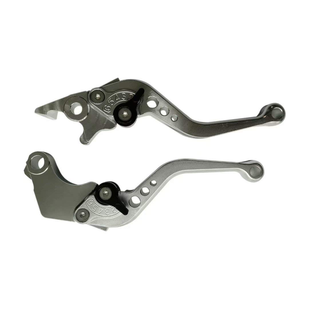 Amazon.com: Zafina-UP Silver CNC 6 Position Shorty Brake Clutch