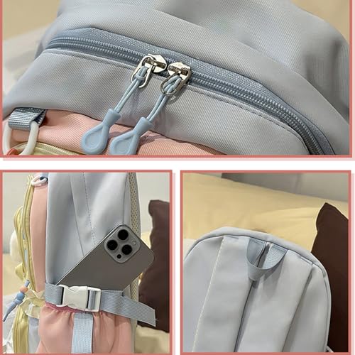 Bolsa de libros de tela resistente a desgarros para instituto de moda 5