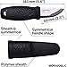Morakniv Eldris Stainless Steel Pocket-Size Fixed-Blade Knife with Sheath and Fire Starter, 2.3 Inch,Black