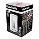 Russell Hobbs Kaffeemaschine [Digitaler Timer, Brausekopf für optimale Extraktion&Aroma] Inspire Weiss (max 10 Tassen, 1,25l Glaskanne, Warmhalteplatte, 1100W) Filterkaffeemaschine 24390-56