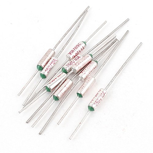 Aexit 10 Pcs RY TF 120 Celsius Degree Microtem Cutoff Thermal Fuse AC 250V 10A (6bd65920416b3d244bb5bba3d6353609)