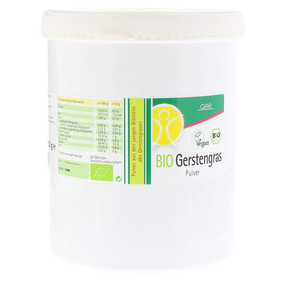 Gerstengras Bio Pulver