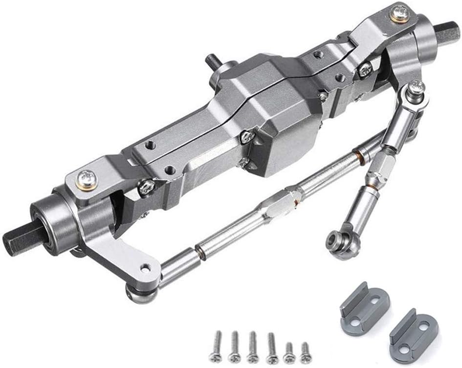 Metal Front & Rear Bridge Axle for C14 C24 C34 C44 B14 B24 1/16 RC Car Upgrade Parts Accessories