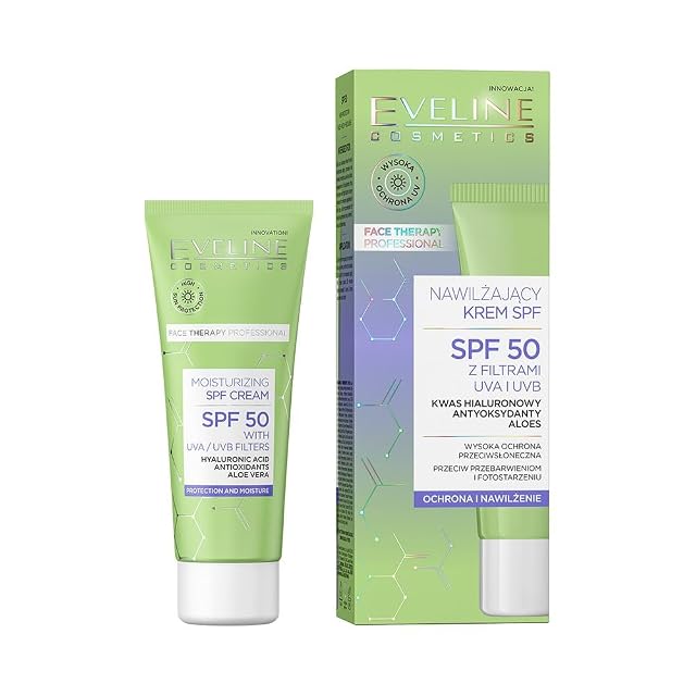 Eveline Cosmetics FACE THERAPY PROFESSIONAL Nawilżający krem SPF 50