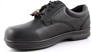 Laforst Sameul 8412 Mens Black Leather Slip Resistant Server Waitress Dress Shoes 13