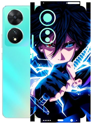 Image of AtOdds - Full Body Back Screen Guard Protector Film - Lamination Wrap Skin Sticker Compatible with VIVO T2 (5G) | Scratchproof Matte Finish (Anime 42)