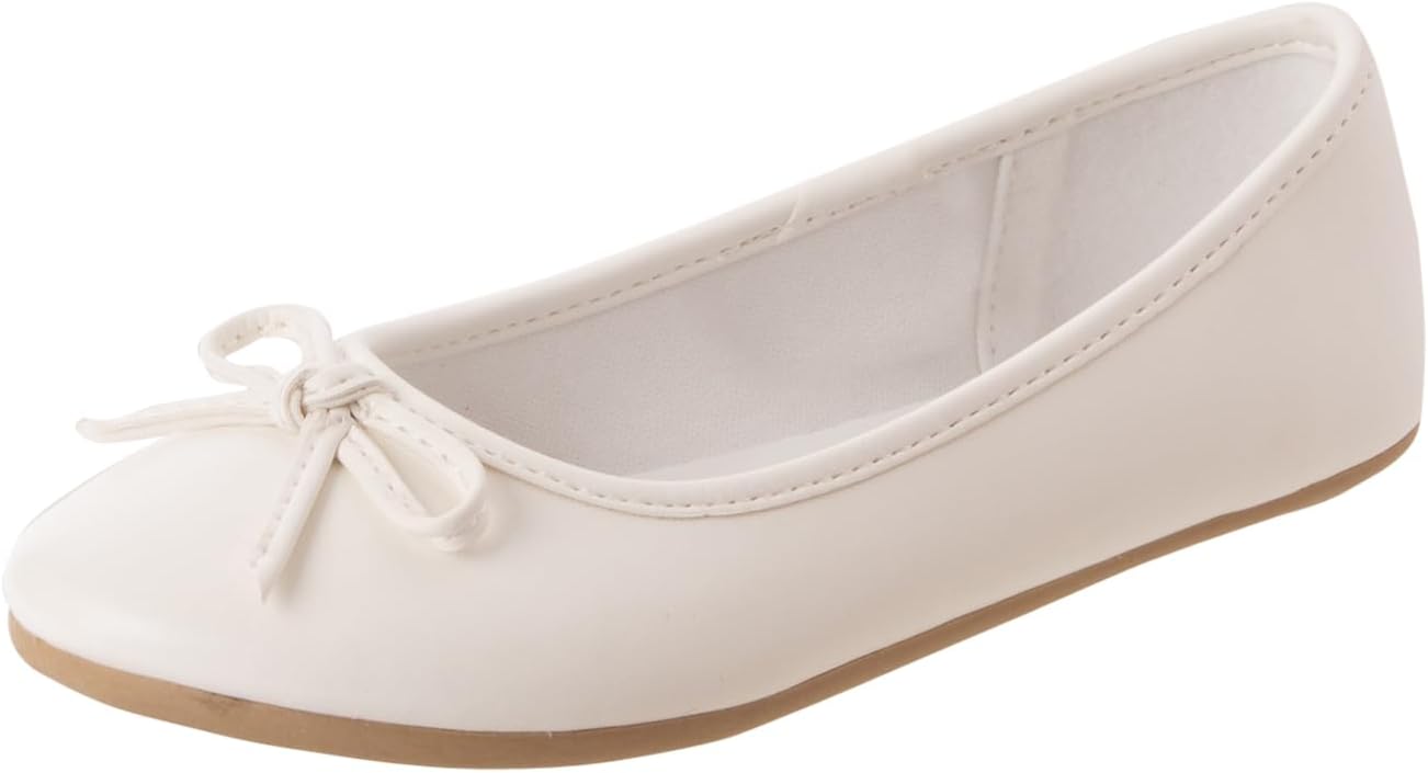 Toddler Youth Girls FAE String Tie Slip-On Ballet Flat by Payless