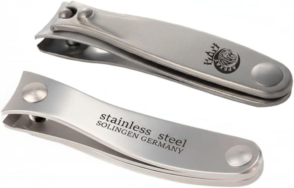 Made in Solingen, Germany - APEXAY Premium Professional Nail Clipper for Men & Women, Ultra Sharp Heavy Duty Surgical Stainless Steel, Maximum Durability (Big)