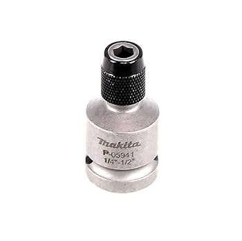 すーページ Makita P-05941 Quick Change Bit Adapter 1/2 Inch Square to 1