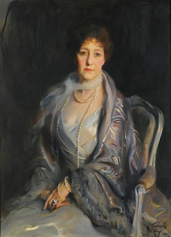 Portret kobiety (1924) plakat wydruk Philipa Alexiusa de László (24 x 36)