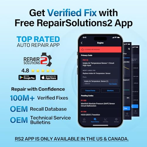 BLCKTEC 460T OBD2 Scanner Car Code Reader Engine ABS SRS Transmission Diagnostic Tool, 12 Reset Services, Oil/TPMS/EPB/BMS/SAS/DPF/Throttle Reset, ABS Bleeding, Battery Test, Auto VIN, Free Update