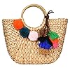 Summer-Rattan-Bag-for-Women-Straw-Hand-woven-Top-handle-Handbag-Beach-Sea-Straw-Rattan-Tote-Clutch-Bags Summer Rattan Bag for Women Straw Hand-woven Top-handle Handbag Beach Sea Straw Rattan Tote Clutch Bags
