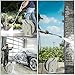 Tool Daily Retractable Pressure Washer Hose Reel 60 FT x 1/4”, Heavy Duty Power Washer Hose Reel 3600 PSI, Auto-Rewinding, Wall/Floor Mounted