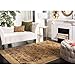 SAFAVIEH Lyndhurst Collection Accent Rug - 4' x 6', Beige & Multi, Traditional Paisley Design, Non-Shedding & Easy Care, Ideal for High Traffic Areas in Entryway, Living Room, Bedroom (LNH224A)