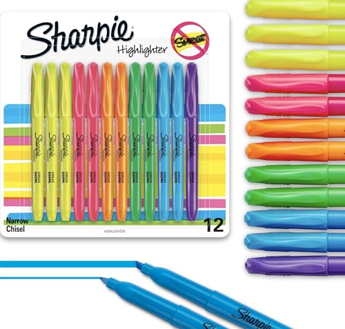 Sharpie Pocket Highlighters, Chisel Tip...