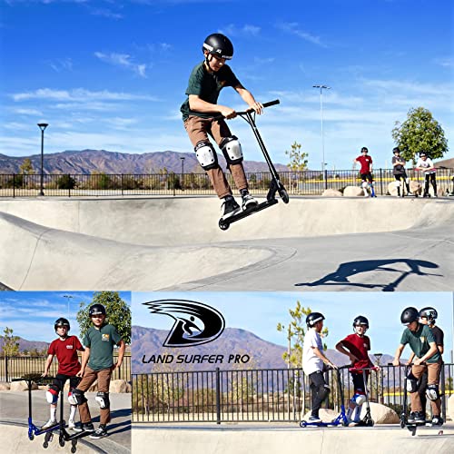 Land Surfer Pro Stuntstep Met Geanodiseerde Aluminium Plank Kick/Push 360 Draaien Trucjes Straat - Afbeelding 5