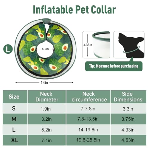 Cône gonflable pour chien amovible avec protection anti-léchage améliorée M - 3