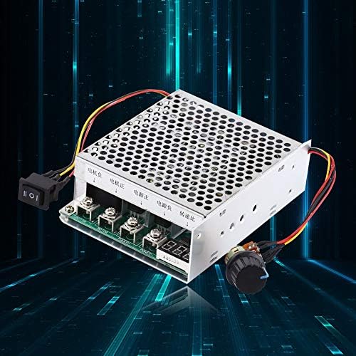DC Speed Controller Reversible DC 10V 48V 55V 60A Adjustable Motor Driver Module with Digital Display
