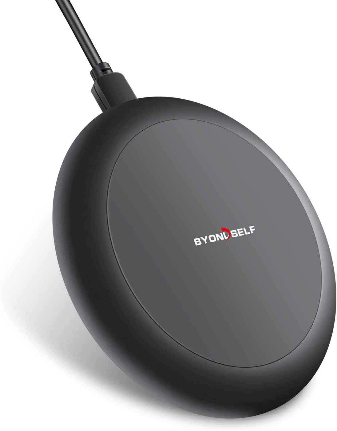 BYONDSELF-Chargeur sans fil 10W -Rond avec Trou de refroidissement Pour une Charge Rapide