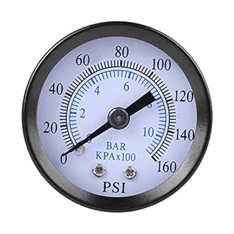 Pressure Gauge, 1/8