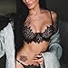 Moda mujer Sexy encaje de pestañas Babydoll ropa interior tanga Set lencería...
