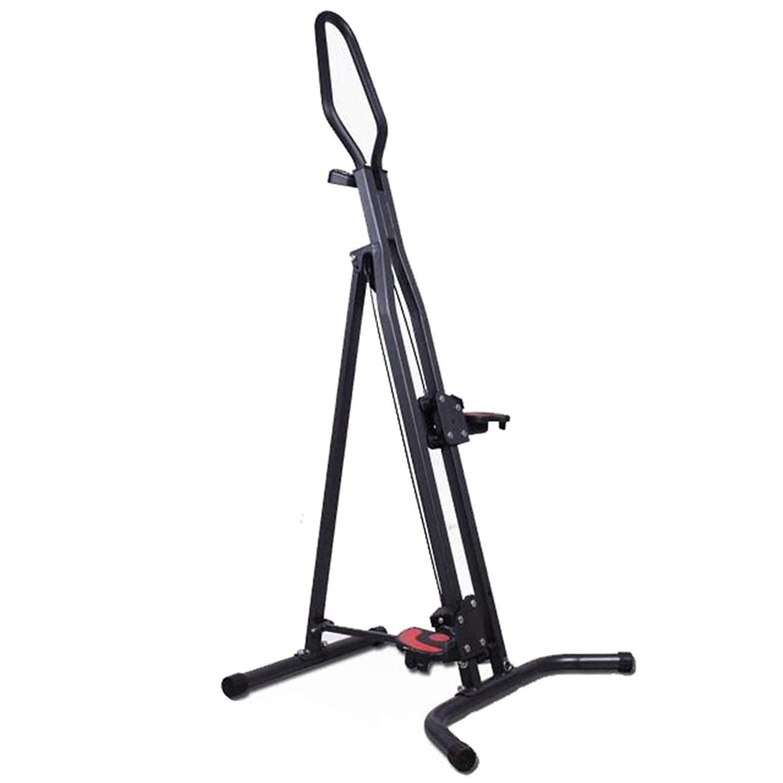 Heavy Duty Vertical Climbing Foldable Vertical Climber Exercise Machine Adjustable Exercise Cardio Workout Machine Stair Stepper Max Capacity 150KG