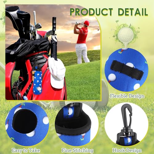 Bolsas de transporte para pelotas de golf que evitan pérdidas gracias al clip para cinturón 6