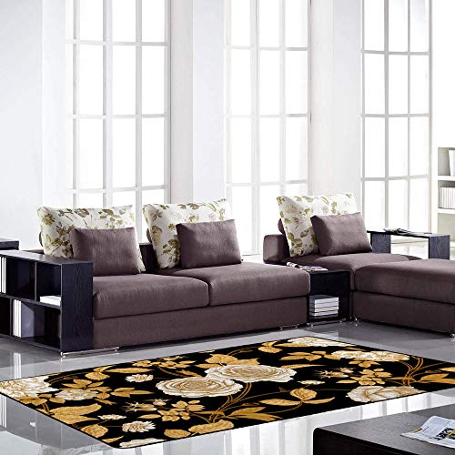 Grand tapis de salon abeille Ruchen pour réchauffer votre intérieur