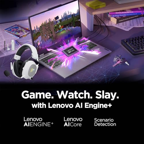 Image of Lenovo LOQ 15 Gaming Laptop, NVIDIA GeForce RTX 5050, 15.6 inch IPS LCD FHD 144Hz Display, Intel Core i5-13450HX, 16GB DDR5 RAM, 512GB SSD, Wi-Fi 6, RJ-45, Win 11 Pro, Luna Grey, w /Mytrix Accessory
