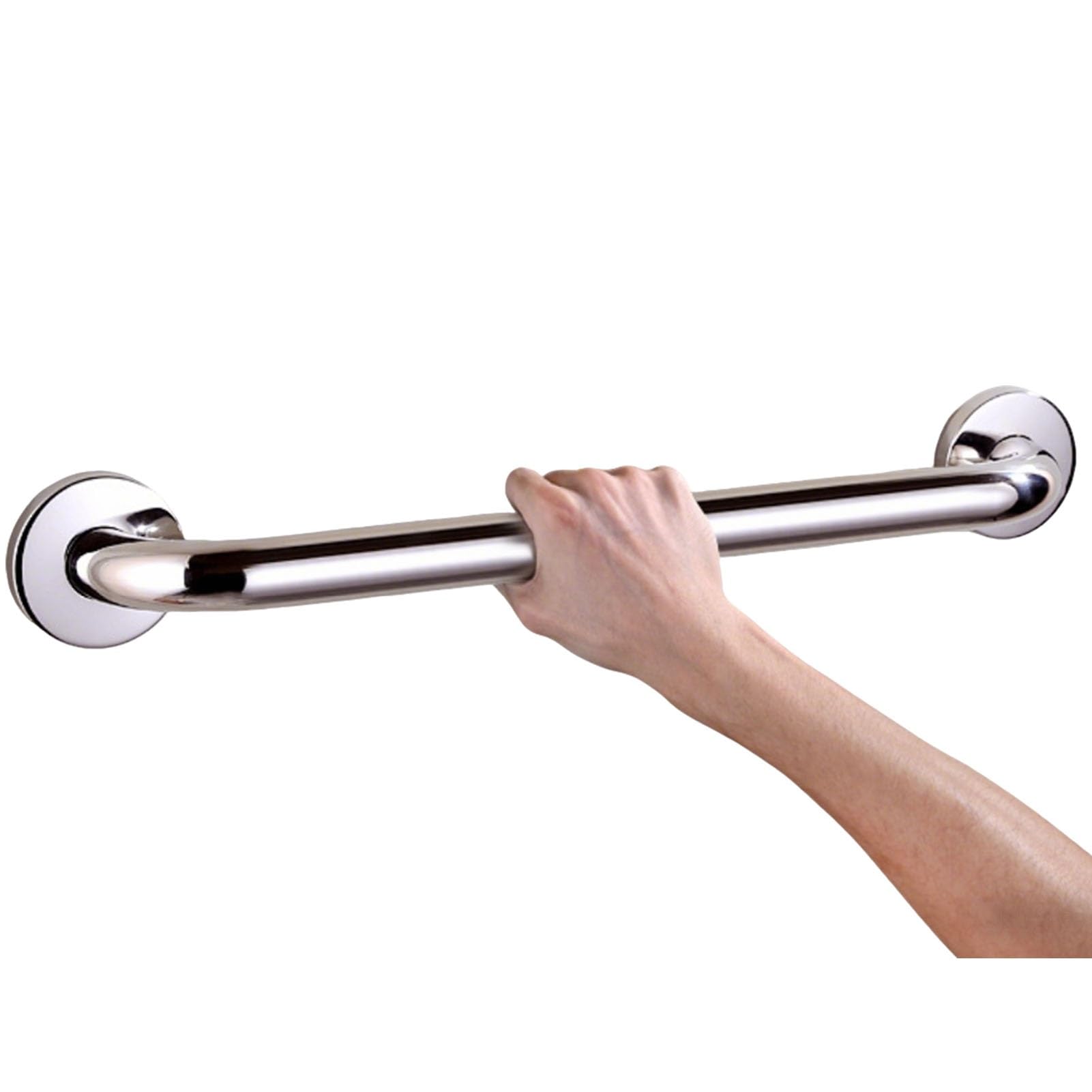 FKXSXAZ Bathroom Grab Bar for Disabled Elderly, 30cm 50cm 60cm Rust Resistant Anti-Slip Handrail with Concealed Cover Caps, Shower Handle Grip Bathtub(2.6ft/80cm)
