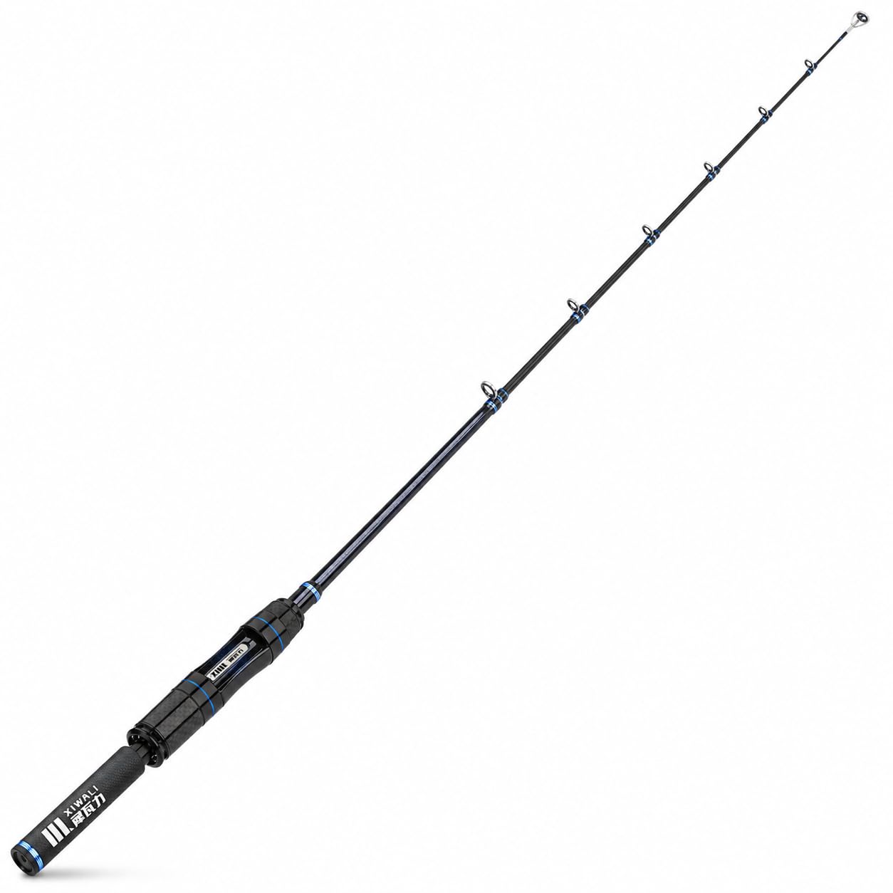 Canna da per Artificiali, 2.4 metri ML | Azione , Canna non Telescopica, Battute di pesca, Per Esploratori Acquatici