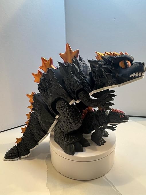 Fire Dragon Monster Articulated Toy – Poseable Dinosaur Style Creature Figure with Movable Legs, Arms & Tail – Collectible Action Figure for Kids & Adults – Display & Desk Decoration Gift Toy Review India (Iknoor World )