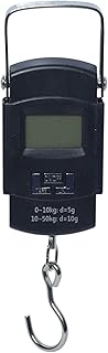 ميزان بخطاف رقمي محمول متعدد الاغراض - اسود