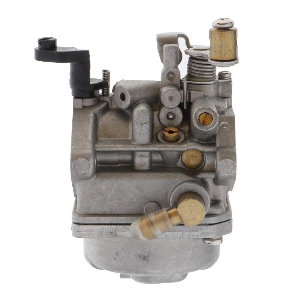 Carb Carburetor Assy 6BX-14301-10 6BX-14301-11 6BX-14301-00 Compatible for YMH F6 4 Stroke 6HP Boat Motor 6BX-14301