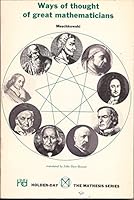 Ways of Thought of Great Mathematicians B000YC5MWU Book Cover