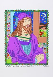 Germanposters James Rizzi Albrecht Duerer Self Portrait 2D Poster Kunstdruck Farblithographie