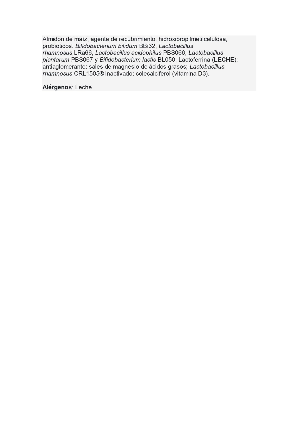 PROBIOVANCE INMUNIDAD 30 CAPSULAS
