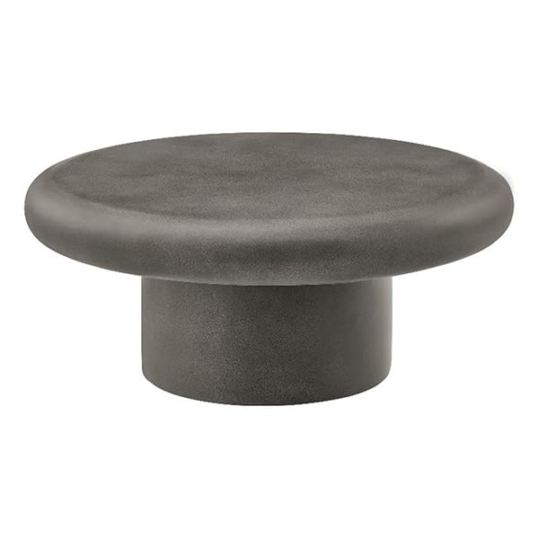 Low-Profile Round Concrete Table