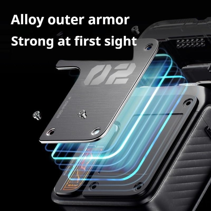 Mini Electric Shaver for Men, IPX7 Waterproof Rotary Dual Ring Shaver, 9000RPM USB-C Rechargeable Portable Travel Shaver, Wet/Dry Cordless Electric Razor for Face and Head (Brown) - Image 3