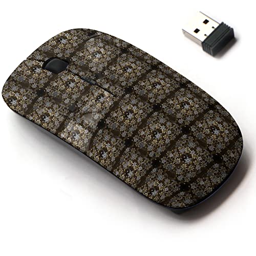 CJCBROES 2.4G Wireless Mouse with Cute Pattern Design for All Laptops and Desktops with Nano Receiver - Blogging Concept Web