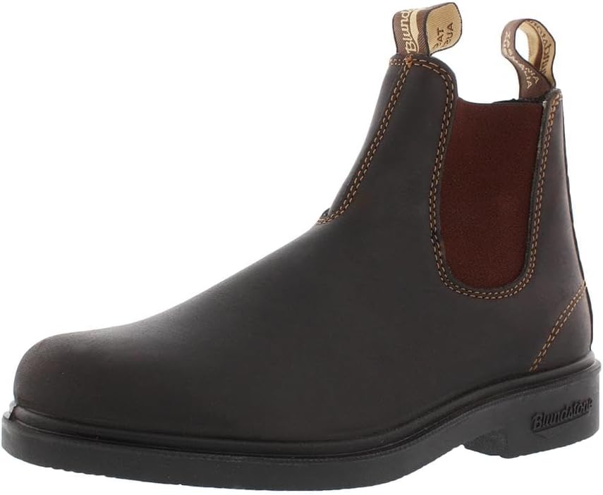 Blundstone 062 Premium Leather Chelsea Boot Unisex Shoes Size 4, Color: Stout Brown - Image 5